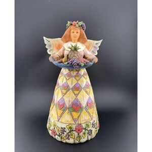Jim Shore 2002 Heartwood Creek " Angel of Generosity" - 10in. Figurine #B108922